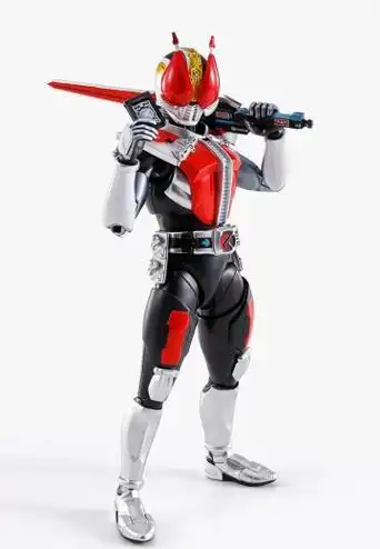 shfiguarts真骨雕制法假面骑士电王假面骑士电王圣剑形态圣枪形态