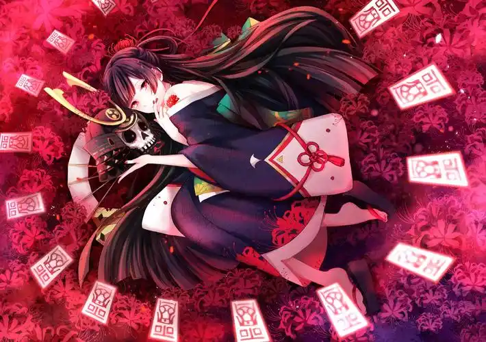 阴阳师 彼岸花 绘师:アネリカ(p id=96309… - 堆糖,美图壁纸兴趣社区