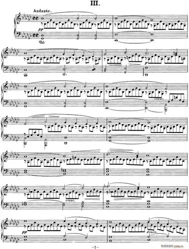 舒伯特降g大调即兴曲d899op90