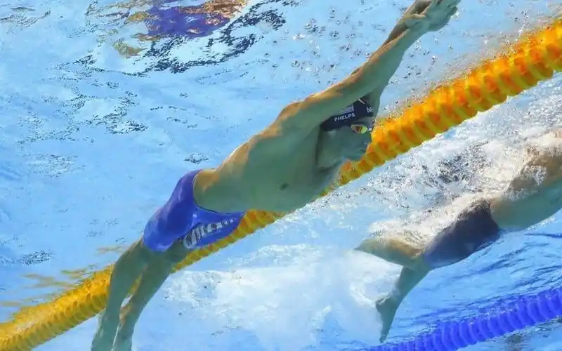 菲尔普斯的致胜奥义转身后强势的水下腿