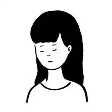 漫画卡通手绘头像简单小清新这条路有点黑你睡吧我负责