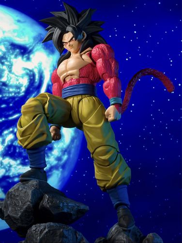 万代 shf 龙珠gt 超级赛亚人4 孙悟空 超4 十倍龟派气功 再版