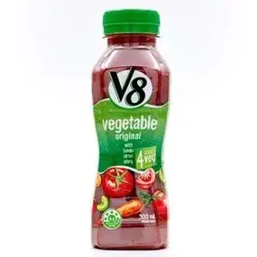 美国金宝v8低脂混合蔬菜汁饮料300ml健康浓缩饮品果蔬汁 7个包邮
