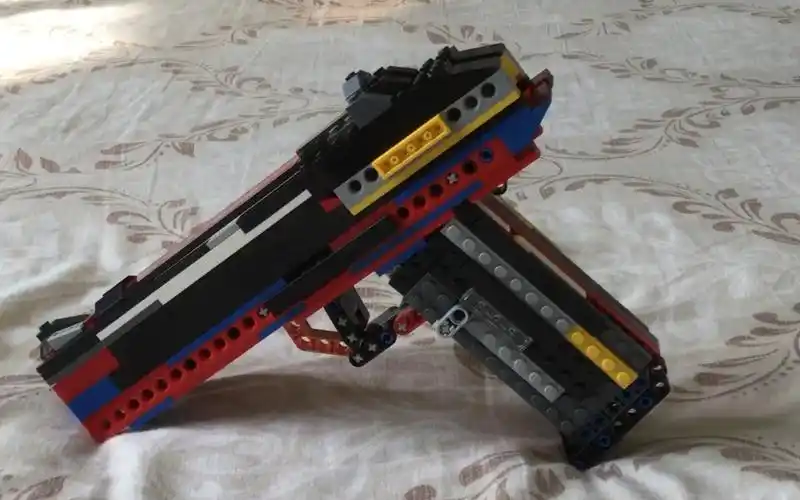 乐高v2手枪(刚入坑时第一把乐高枪)