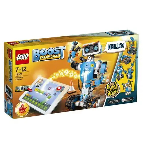 lego 乐高 拼插 乐高03boost 5合1智能机器人 创意积木玩具 17101