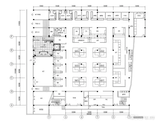 农贸市场平面设计方案