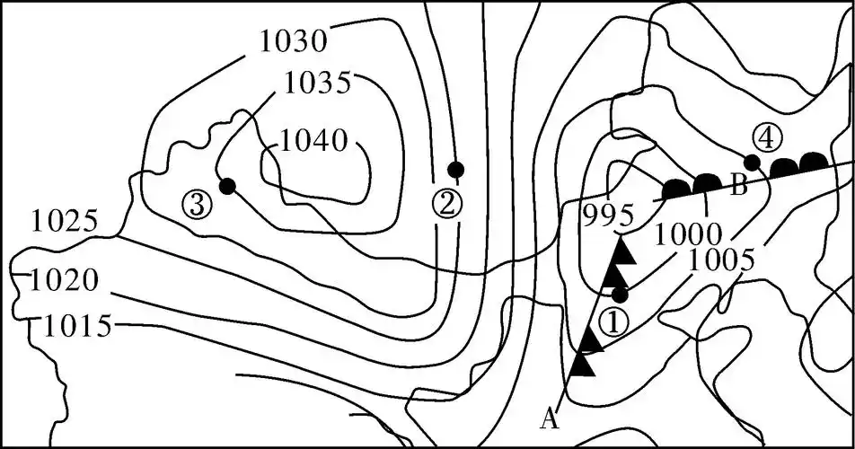 【推荐3】读某等压线分布图(单位:hpa),回答下列问题.