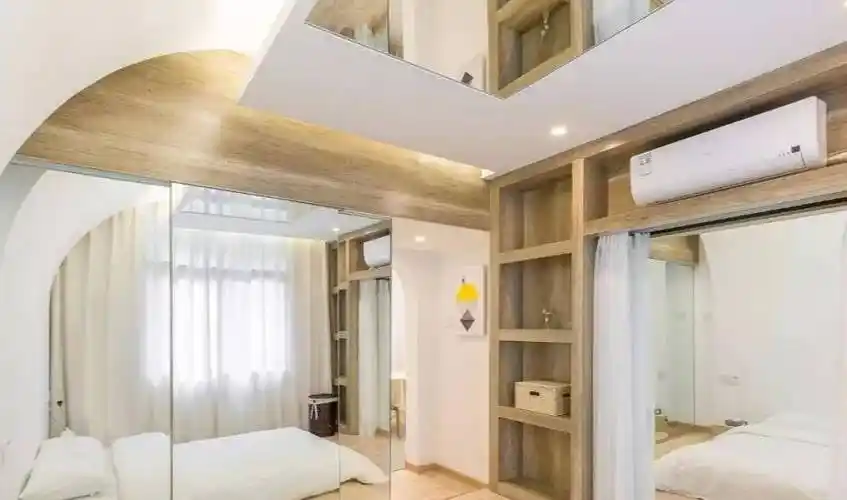 原创大卧室隔成两间小房间尺寸合理材料选择正确住起来才舒适