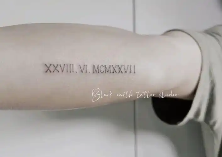 奥克兰  #奥克兰生活  #新西兰纹身  #奥克兰纹身  #罗马数字纹身