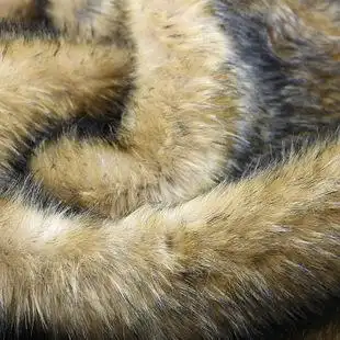 昊佰鑫毛绒人造貉子毛仿貉子毛人造毛皮人造皮草皮草毛绒人造毛皮