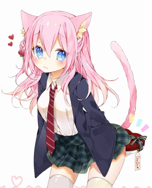 动漫少女壁纸,图1乖巧可爱,图3楚楚动人,最后一张萌翻拉