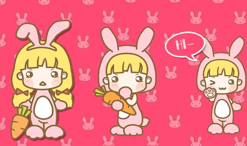 iphone壁纸 萌物 可爱 背景 套图 韩系 高清桌面 女孩 {注:套图中有一