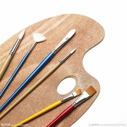 画笔 调色板摄影图__美术绘画_文化艺术_摄影图库_昵图网nipic.com