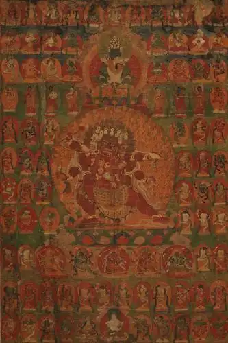 16世纪 中阴文武百尊