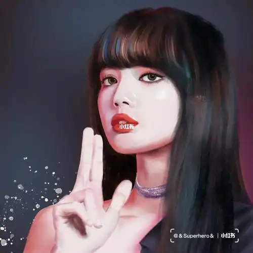 lisa厚涂00_lisa_头像_约稿_板绘_绘画_板绘厚涂_兴趣爱好_绘画
