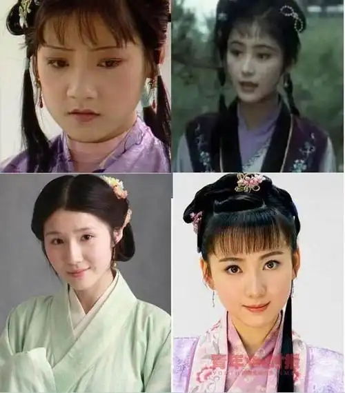 黛玉传版的紫鹃漂亮得有些喧宾夺主了,盖过闵春晓版的黛玉一头