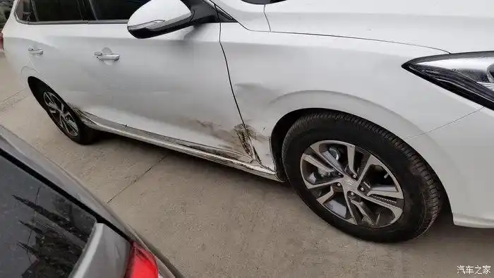 【图】新车被别人剐蹭,修好得多少钱?_逸动论坛_汽车之家论坛