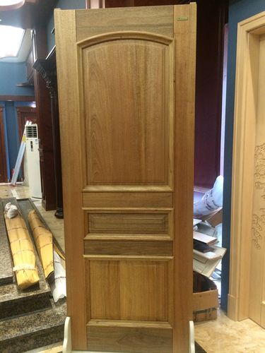 温州欧式定做高档简欧实木门柚木贴皮烤漆套装房间门卧室门