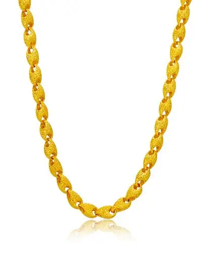 周大福稻穗黄金足金项链13f12251725