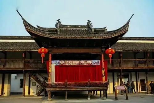 江南水乡古塘栖