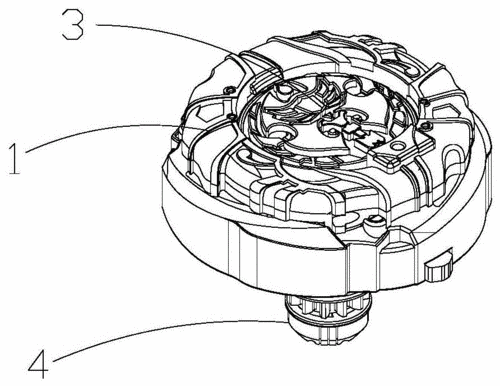 触发式陀螺的制作方法