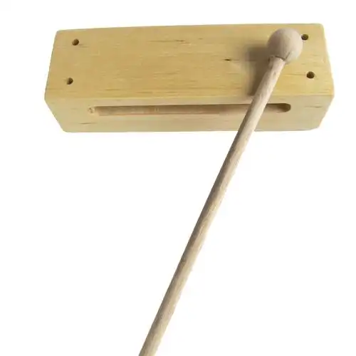 木质方梆子奥尔夫打击乐器民族乐器高音梆子方木梆子