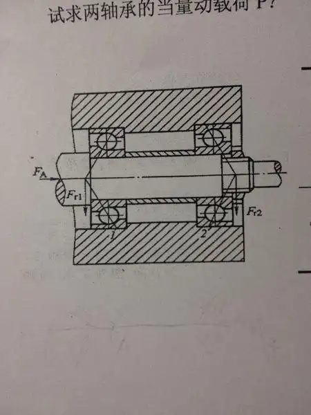 角接触球轴承,这是正装还是反装啊?为什么?