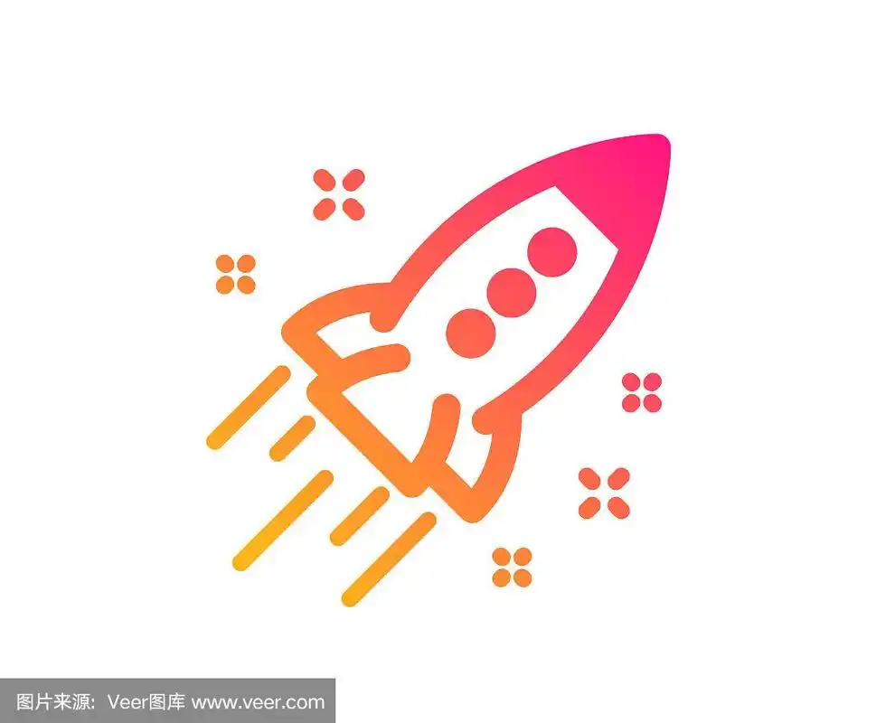 启动火箭图标发射项目标志