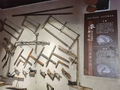 (农耕文化展馆部分陈展)