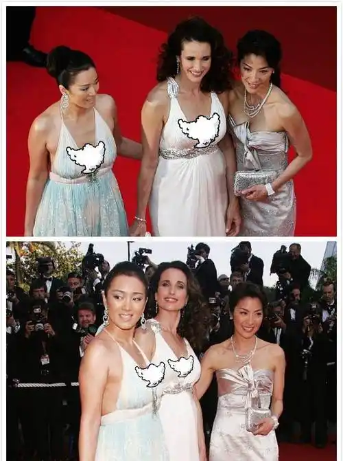 巩俐和杨紫琼真是华人的典范,走红毯也穿得低调,艳压外国明星_裙子