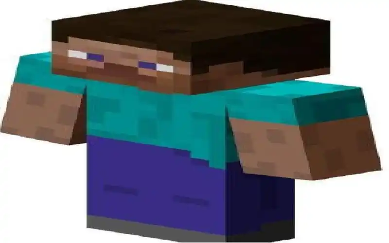 我的世界史蒂夫雕像建造