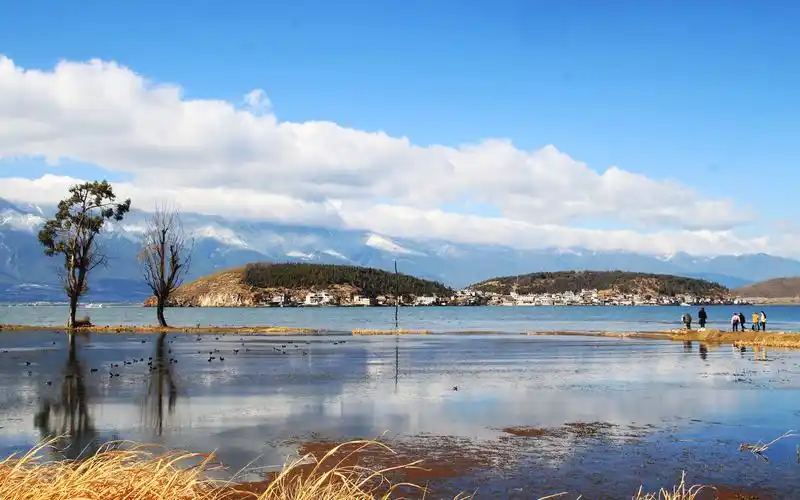 云南大理洱海自然风景图片桌面壁纸