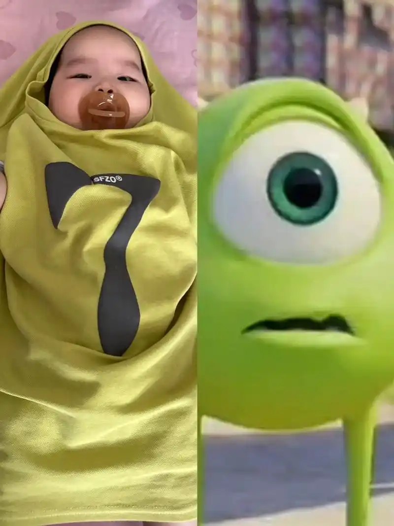 绿色大眼怪 #绿头怪 - 抖音