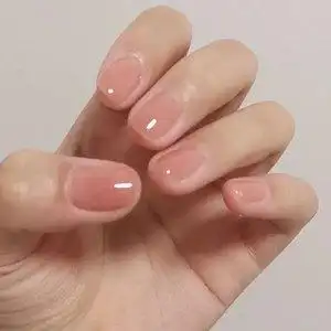 手指甲贴片纯色图片