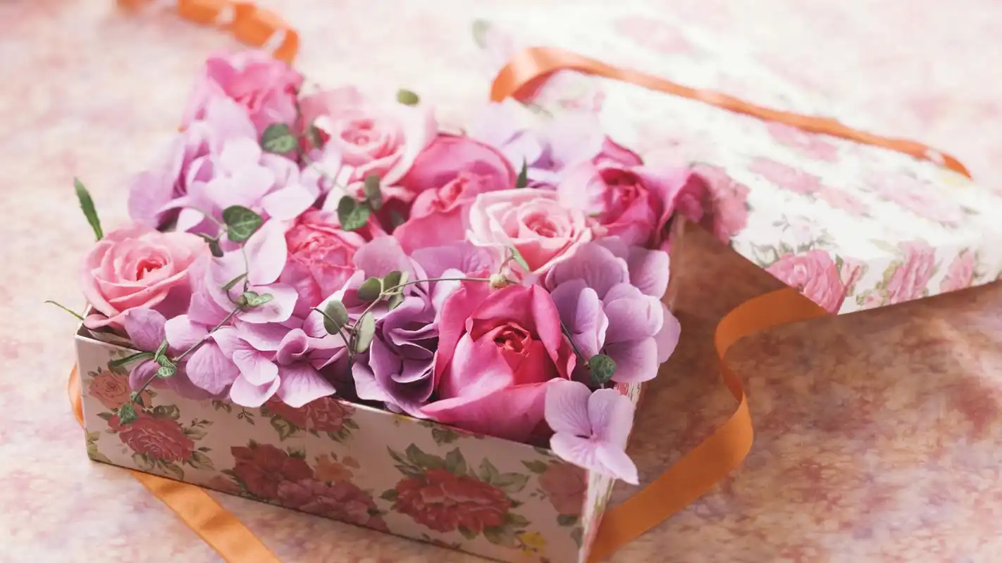 花束样式素材宽屏桌面壁纸二