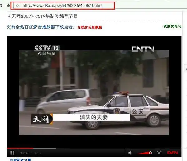 cctv12《天网》栏目2013年7月17号的节目"消失的夫妻"这期怎么央视