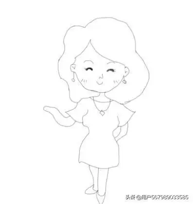 简笔画年轻的妈妈怎么画,怎么画妈妈