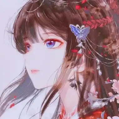 两张神明仙气古风动漫女头图片,女生头像图片