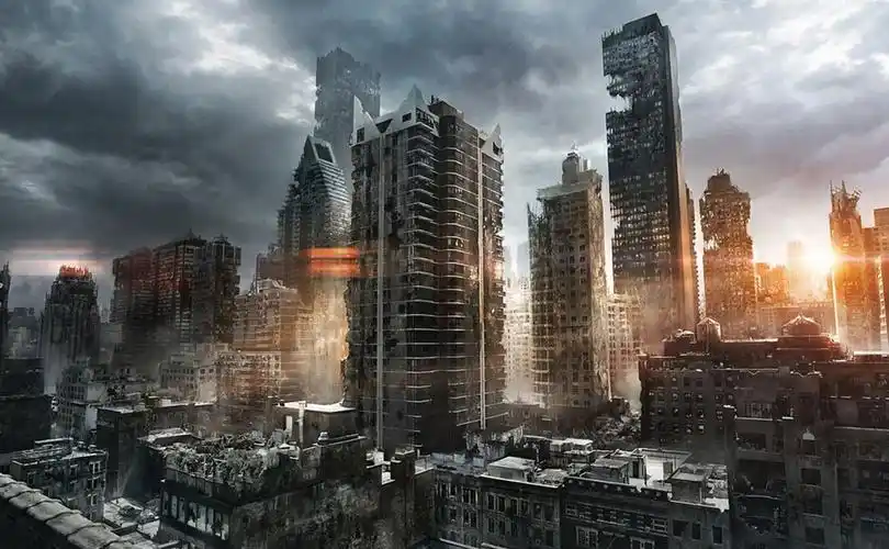 有关世界末日的电影 来自宇宙深处的末日危机 画家笔下的世界末日景象