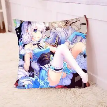 花仟陌崩坏3周边抱枕狂热蓝调全人物符华同款枕头双面可拆洗三 9 45x