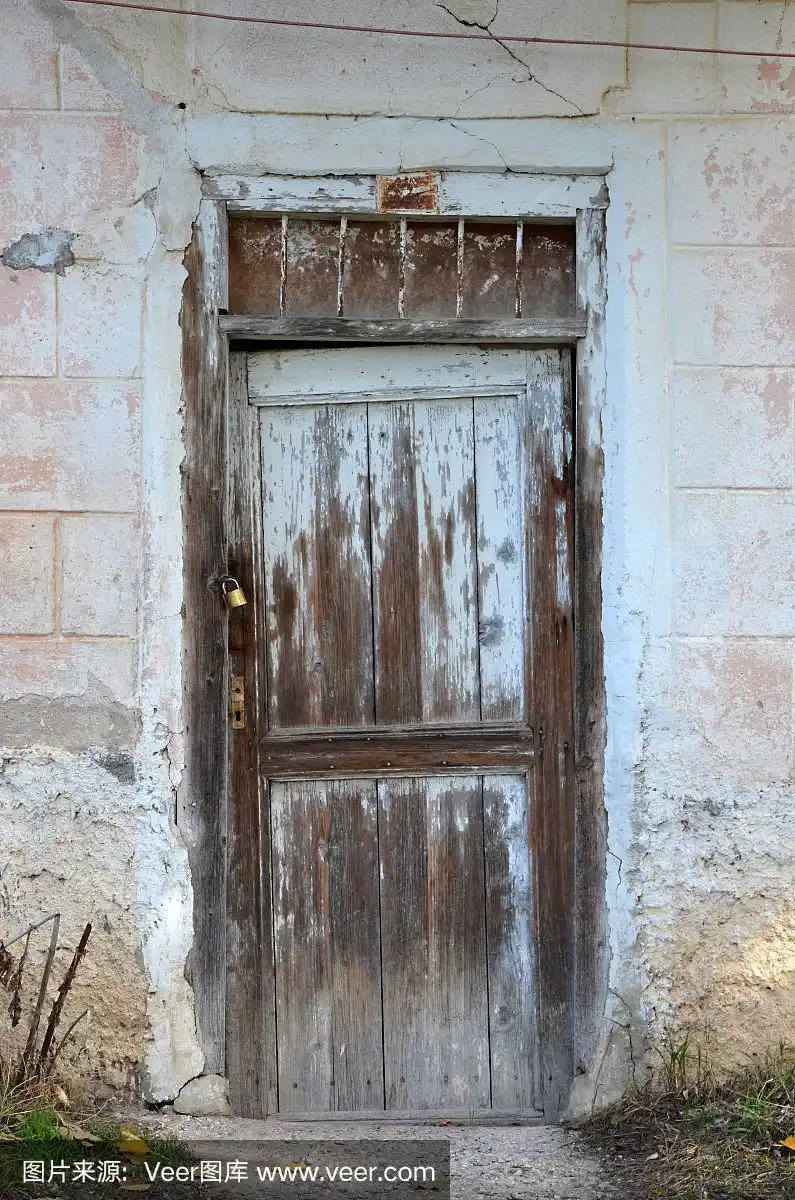 老式闭门木门