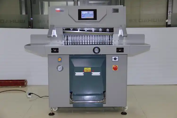 五豪5010切纸机全自动液压程控裁纸纸刀重型裁纸机切纸机