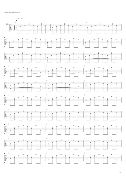 上帝保佑(窦唯)吉他谱