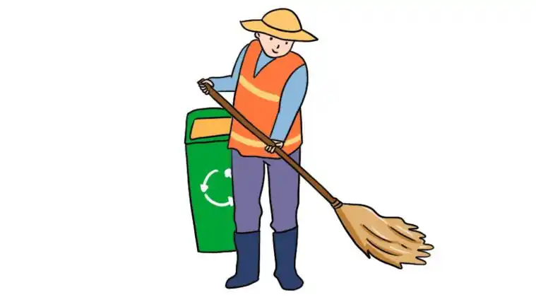 环卫工人简笔画画法 环卫工人简笔画教程 _儿童教育_宝妈时尚生活网