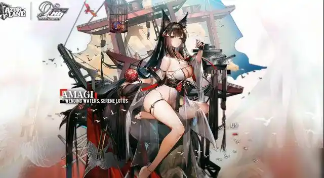 碧蓝航线天城泳装换装立绘欣赏