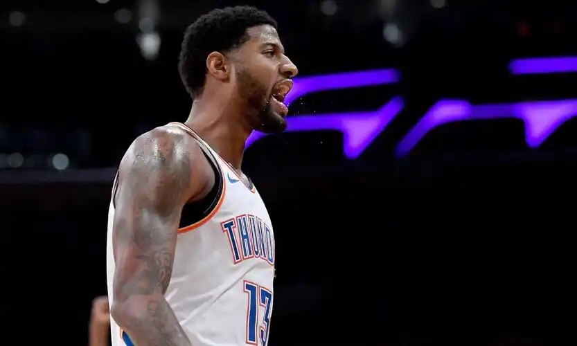 保罗乔治雷霆时期帅气高清壁纸 - 乔治壁纸电脑 - 实验室设备网