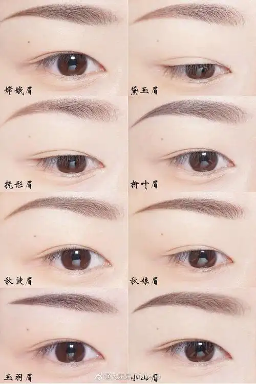 古典眉形,美在形神兼备,有筋有骨!
