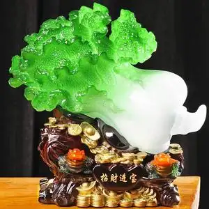 金白菜摆件-折啊网