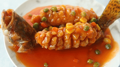 用这个配方做的松鼠鱼,一点都不输大酒店