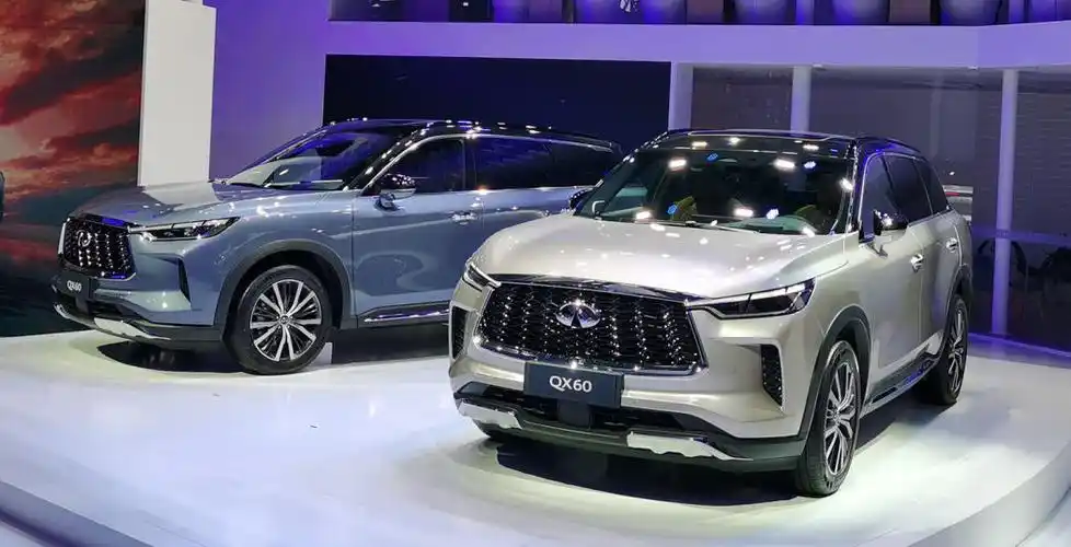 【2021广州车展】二胎家庭新选择,国产英菲尼迪qx60亮相-水滴汽车